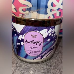 Butterfly 3wick candle